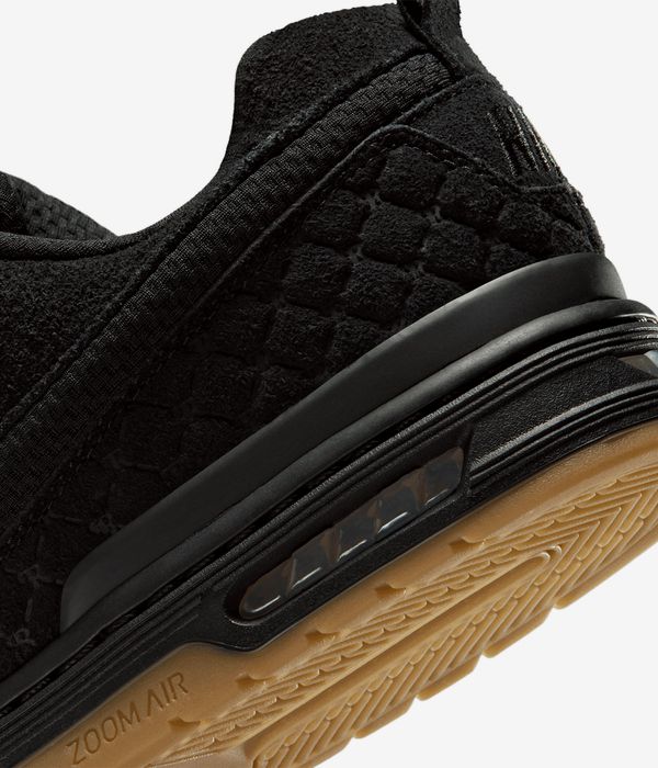 Nike SB Paul Rodriguez Zoom Air Low Chaussure (black black black gum light brow)