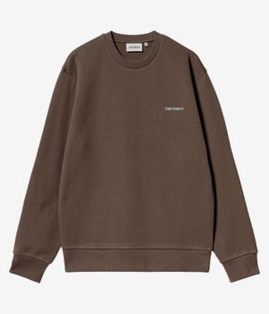 Carhartt WIP Script Embroidery Sweatshirt (liberica air sky)