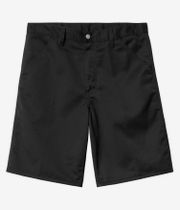 Carhartt WIP Simple Denison Shorts (black rinsed)