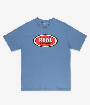 Real Oval T-Shirt (slate red)
