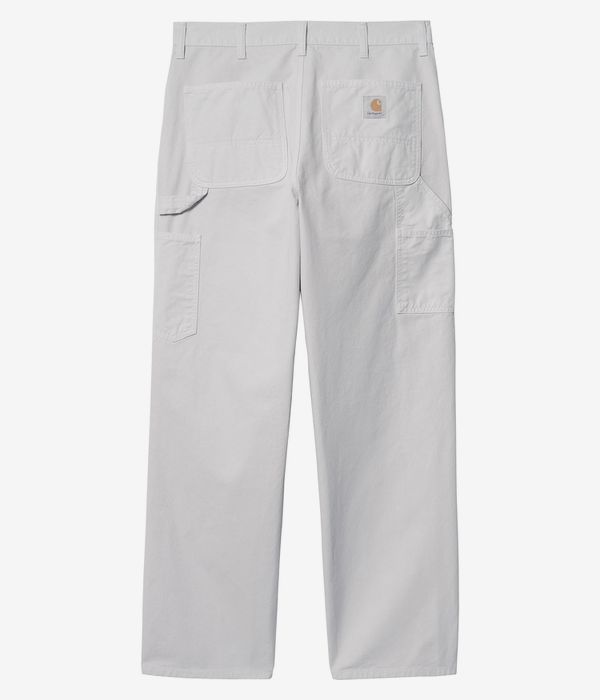 Carhartt WIP Single Knee Pant Newcomb Pantaloni (sonic silver garment dyed)