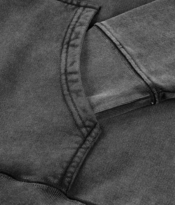 skatedeluxe World Patch Organic Hoodie (black fadeout)