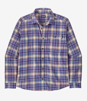 Patagonia Cotton In Conversion LW Fjord Flannel Chemise (ombre vintage perennial purple)