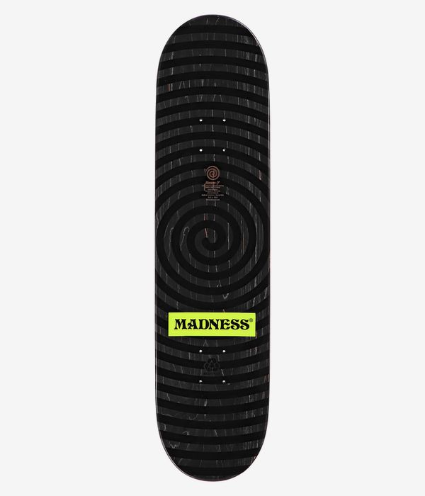 Madness Split Overlap 8" Skateboard Deck (swirl holographic)