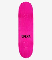 Opera Face 8.5" Skateboard Deck (holographic white)