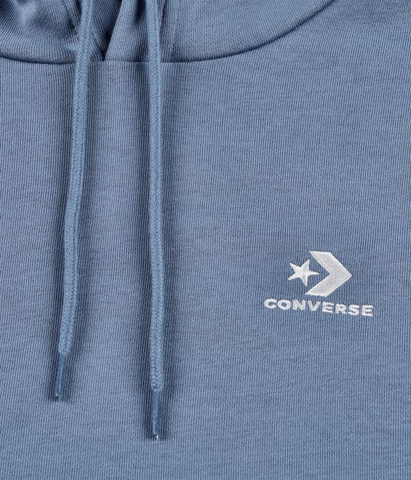 Converse Go-To Embroidered Star Chevron Standard Hoodie (lakeside blue)