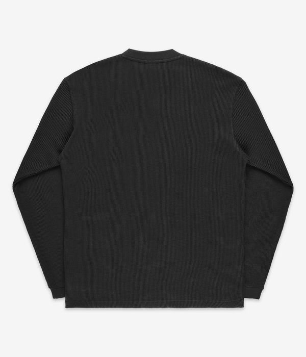 New Balance Numeric Waffle Knit Henley Long sleeve (black)
