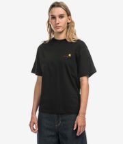 Carhartt WIP W' American Script Organic T-Shirt women (black)