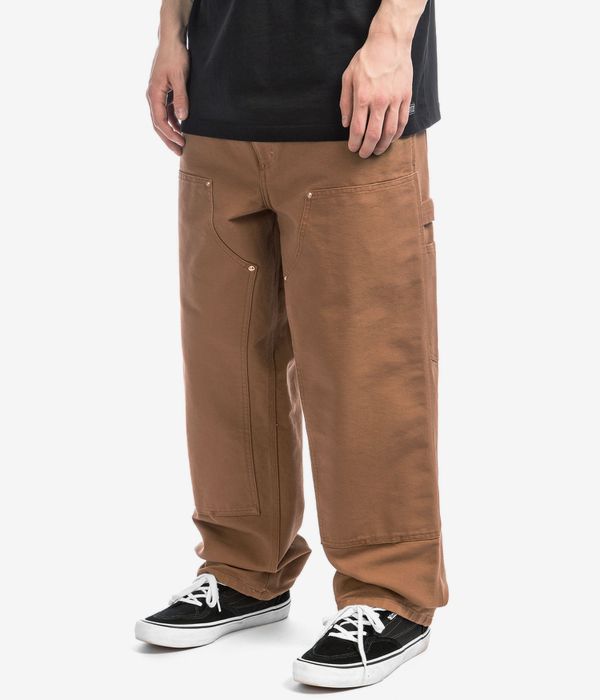 Shop Carhartt WIP Double Knee Organic Pant Dearborn Pants (hamilton brown  rinsed) online