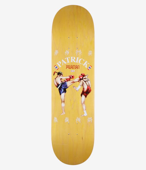 Real Praman Muay Thai 8.5" Tavola da skateboard (multi)