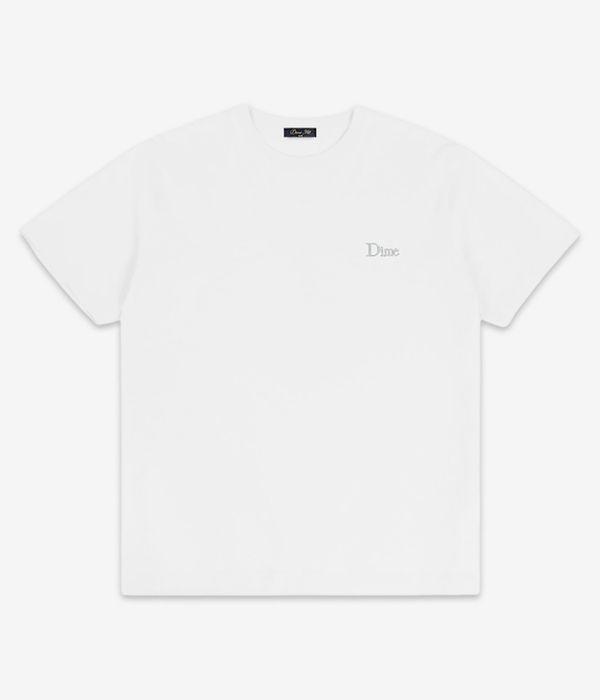 Dime Classic Small Logo T-Shirt (white)