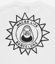Macba Life Sun Logo T-Shirty (white black)