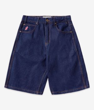 Cash Only Logo Denim Shorts (ravv indigo)
