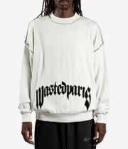 Wasted Paris Pitcher Reverse Sweatshirt (white black)