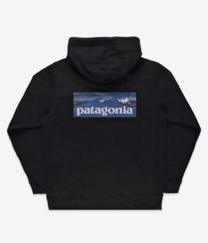 Patagonia Boardshort Logo Uprisal Bluzy z Kapturem (ink black)