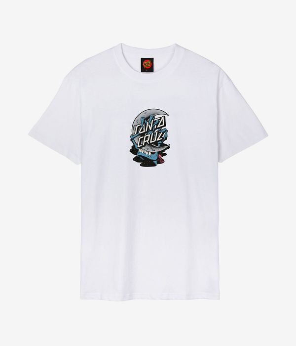 Santa Cruz Crescent Bone Hand T-Shirt (white)