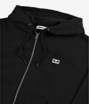 Obey Established Works Eyes Zip-Hoodie (black)
