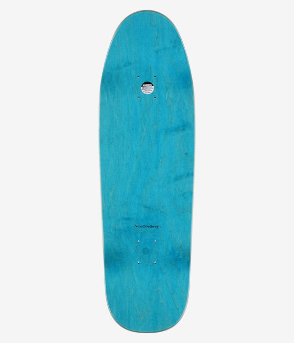 Call Me 917 Dragon Shaped 9.5" Tavola da skateboard (blue)