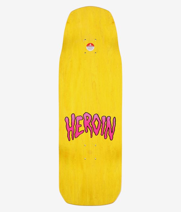 Heroin Skateboards Houghton Eye Crusher 10" Skateboard Deck (gold)