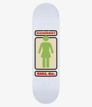 Girl Bannerot Hypno Girl 8.125" Tabla de skate (white)