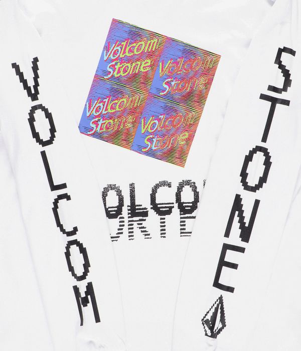 Volcom Fergadelic Maglia a maniche lunghe (white)