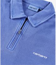 Carhartt WIP Piquè Script Felpa (wolfsbane white garment dyed)