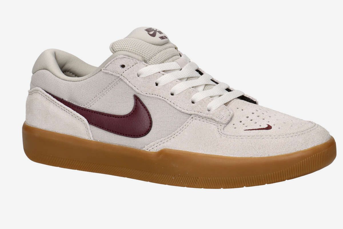 Nike SB Force 58 Shoes (cream II burgundy crush gum ligh)