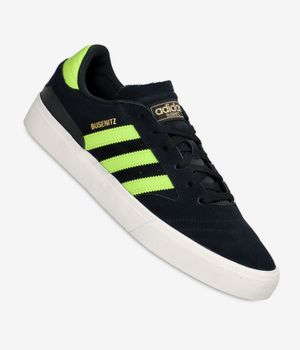 adidas Skateboarding Busenitz Vulc II Shoes (core black lime gold)