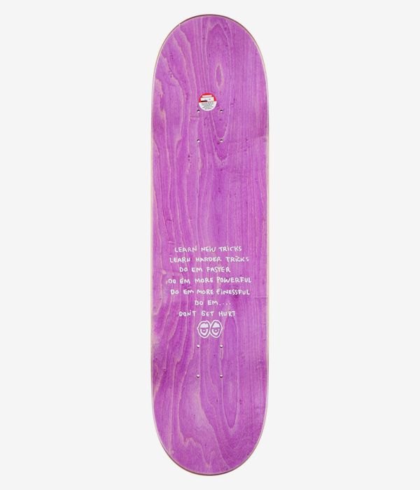 Krooked Worrest Up Down Twin Tail Slick 8.3" Planche de skateboard (orange)