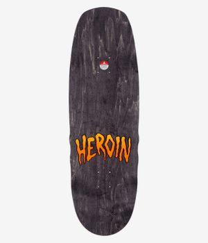 Heroin Skateboards Swampy Eyes 10" Skateboard Deck (green)