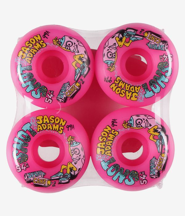 Snot Adams Conical Rollen (neon pink) 54 mm 99A 4er Pack