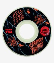 Santa Cruz x Stranger Things Slimeballs Meek Slasher Eddie OG Rollen (slime gitd) 60 mm 78A 4er Pack