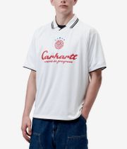 Carhartt WIP Terrace Football Jersey T-Shirt (white)