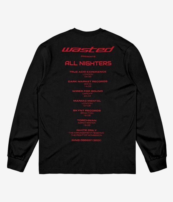 Wasted Paris Fusion Longues Manches (black)