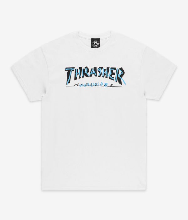Thrasher Trademark T-Shirty (white)