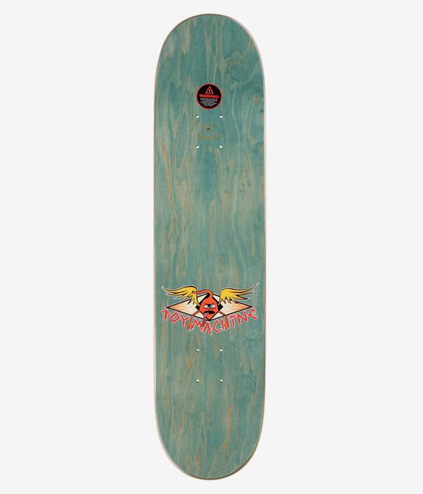 Toy Machine Collins Insecurity 7.75" Skateboard Deck (multi)