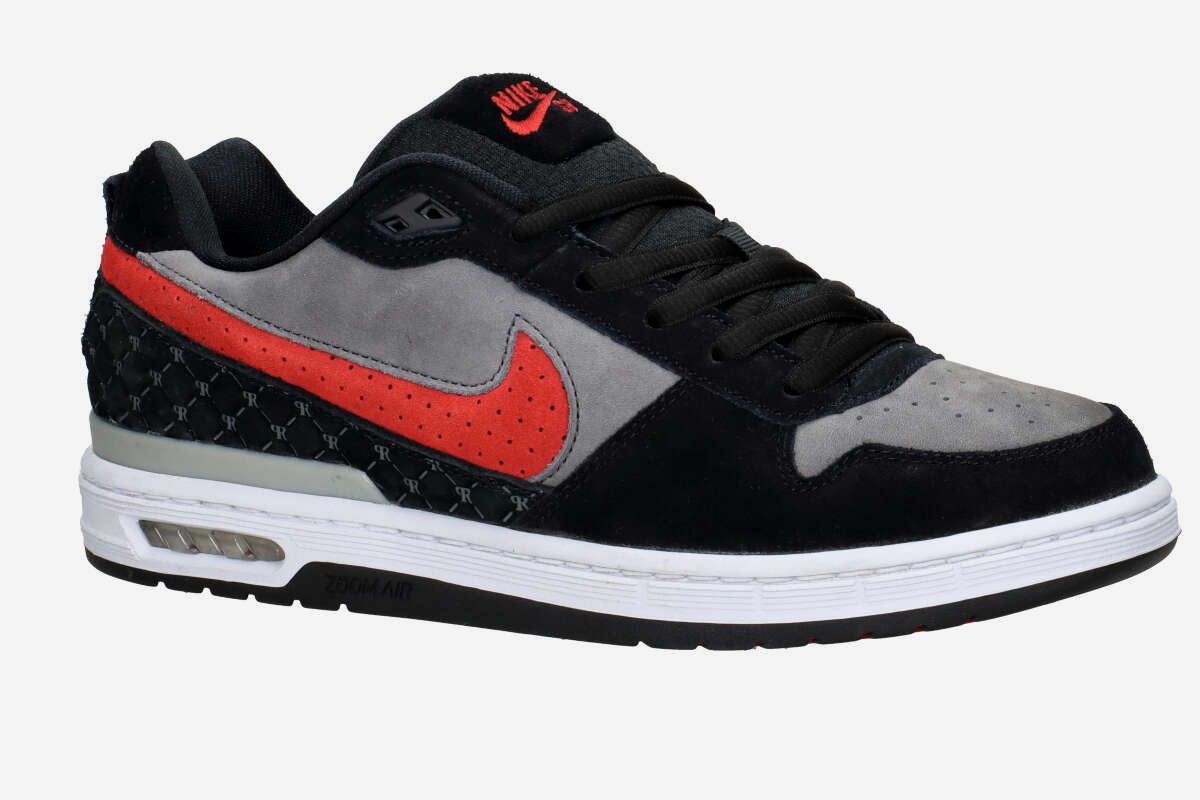 Nike SB Paul Rodriguez Zoom Air Low Buty (black varsity red flint grey bla)