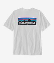 Patagonia P-6 Logo Responsibili T-Shirt (fiber white)