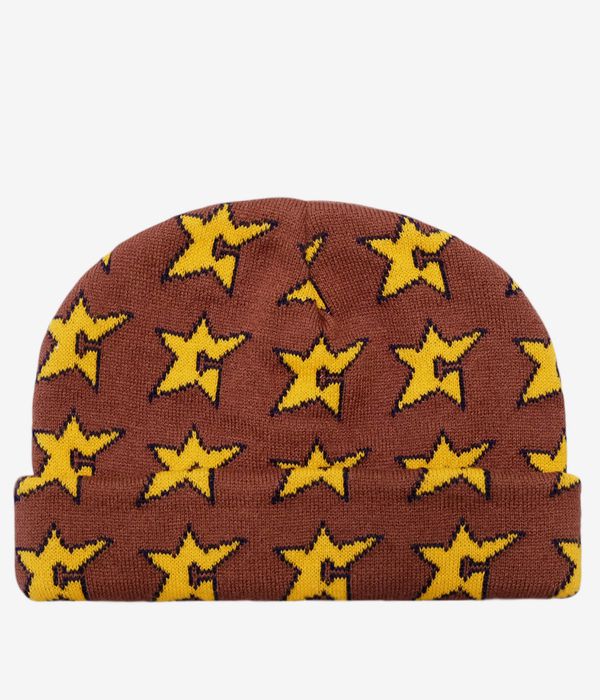 Carpet Company C-Star 24 Beanie (brown yellow)