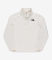 The North Face 100 Glacier 1/4-Zip Sweatshirt (white dune)