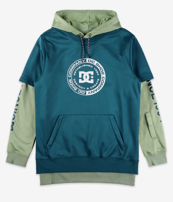 DC Dryden Sudadera Snow (deep teal)