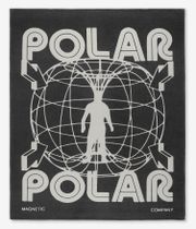 Polar Magnet Frazada (black cloud white)