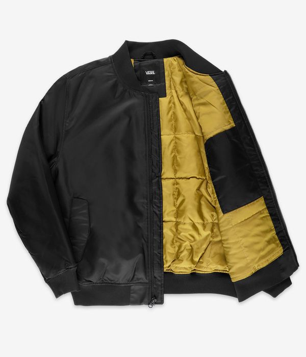 Vans Copley Bomber Jacket (black burn gold)