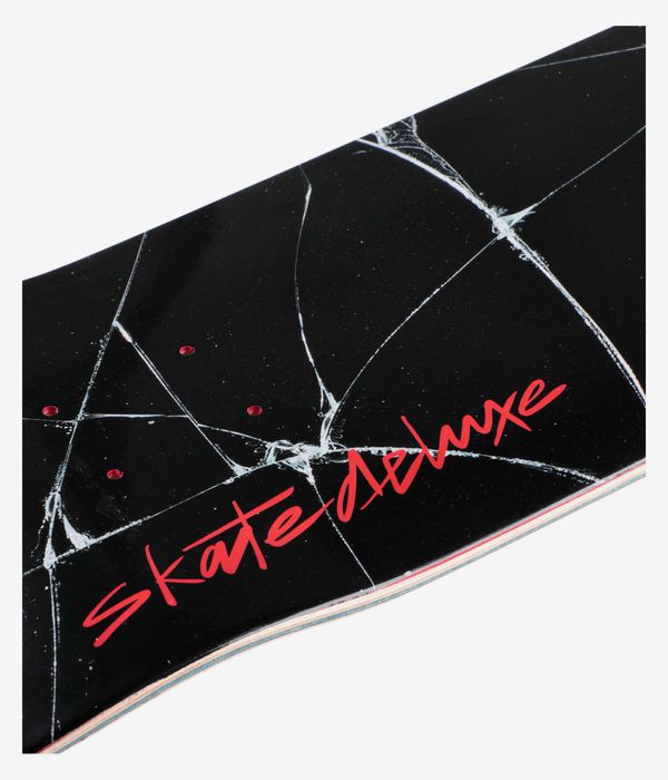 skatedeluxe Script Short 8.375" Skateboard Deck (black)