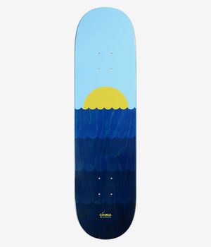 Real Chima Waves 8.25" Skateboard Deck (blue)