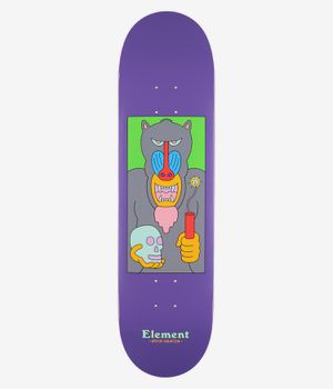 Element x Alcala Garcia 8.25" Planche de skateboard (purple)
