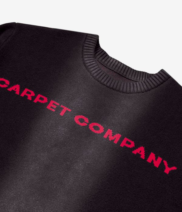 Carpet Company Bleached Sweatshirt (black)