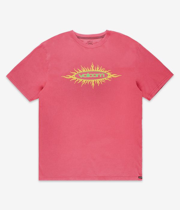 Volcom Nu Sun Camiseta (washed ruby)