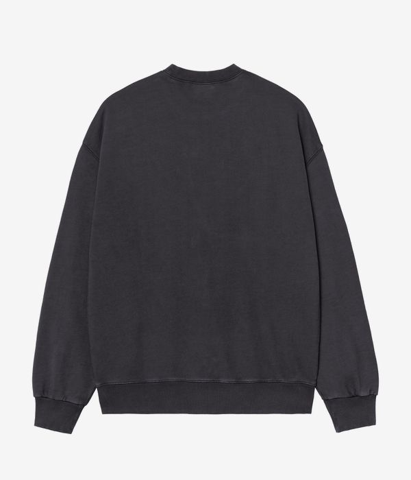 Carhartt WIP Hudson Sweatshirt (black chalk wash)