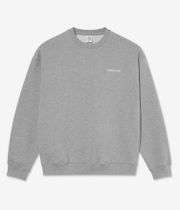 Polar Dave Surf Logo Felpa (heather grey)